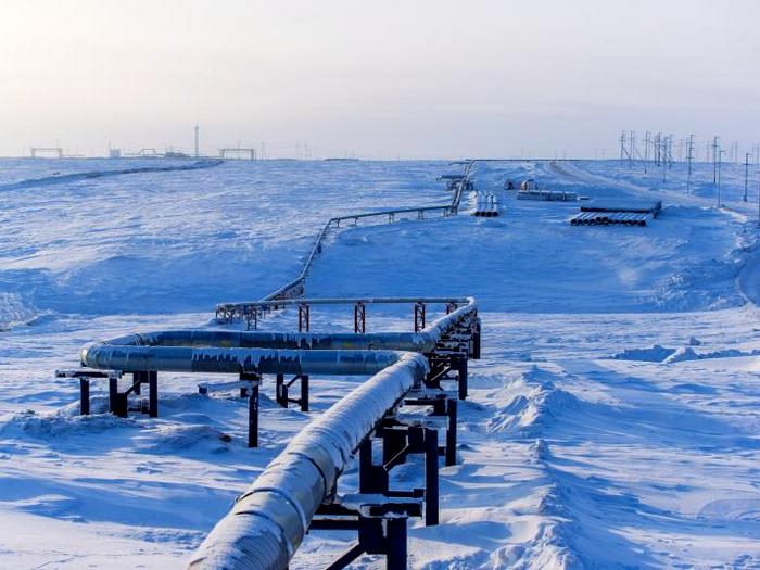 Газопровод от побережья Карского моря