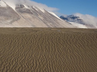 Сухие долины Антарктиды: температура, фото, видео