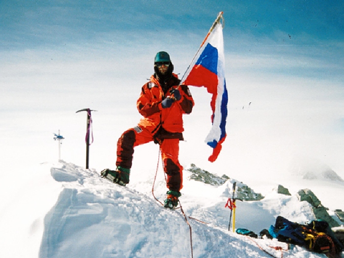 Федор Конюхов на Эвересте