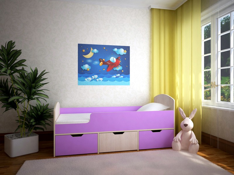 Фото: Детская кровать-чердак Ярофф «Малыш»